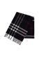 check cashmere scarf