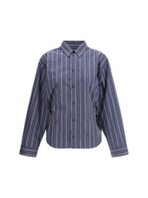 BALENCIAGA 36 striped shirt 