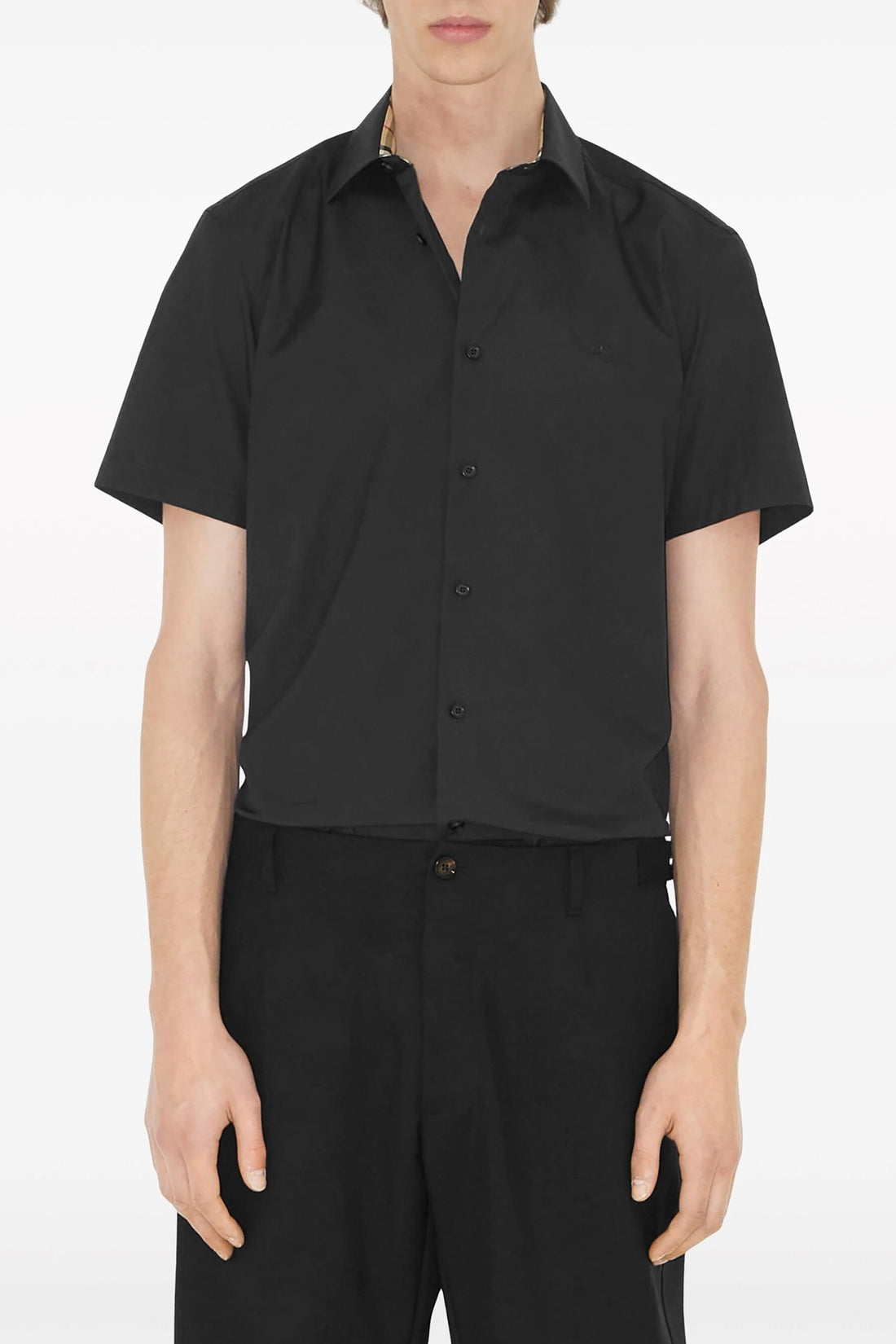 BURBERRY XS sherfield stretch cotton shirt