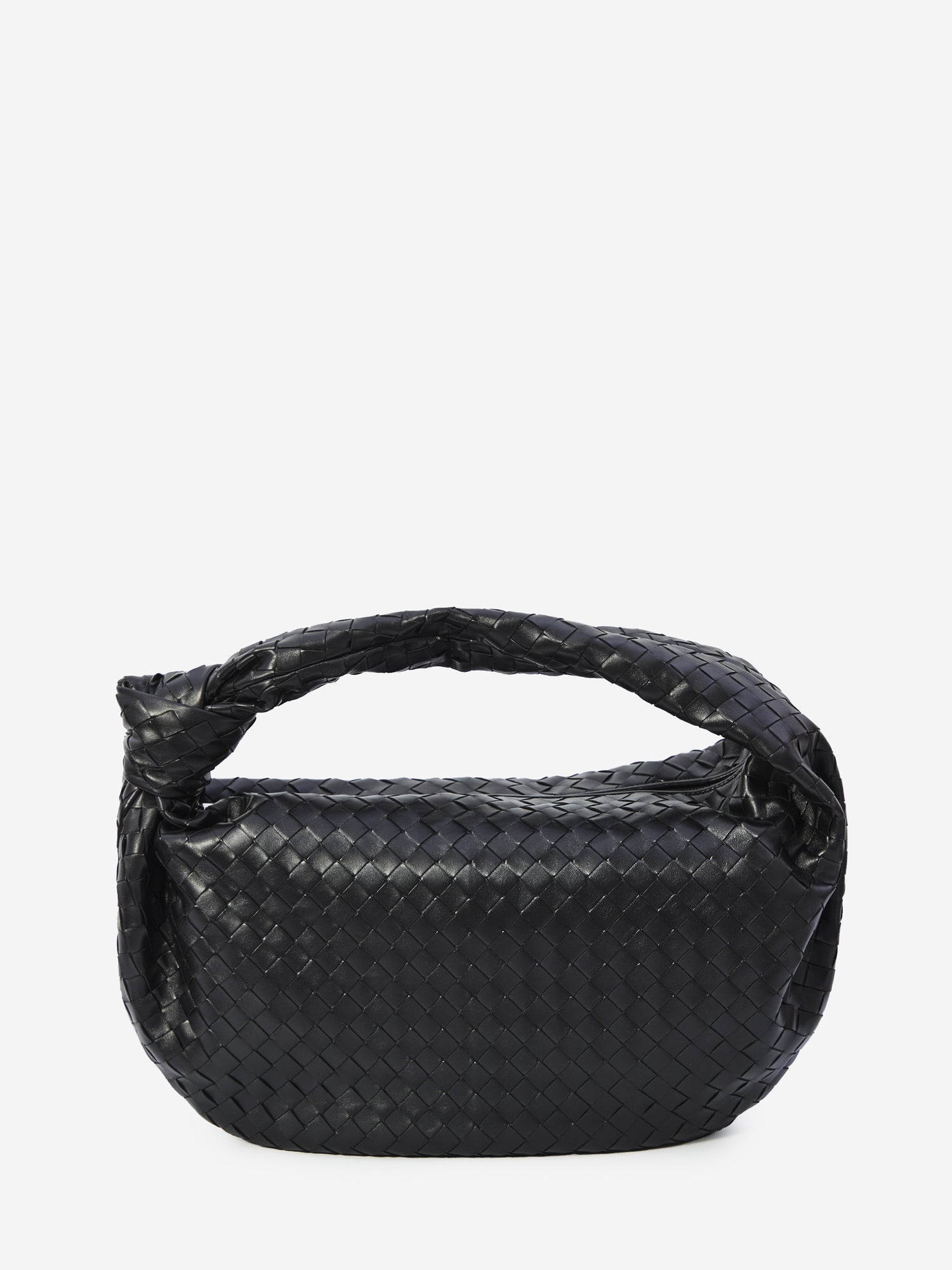 BOTTEGA VENETA OS medium jodfie bag in black