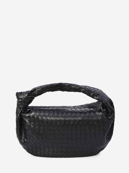 BOTTEGA VENETA OS medium jodfie bag in black