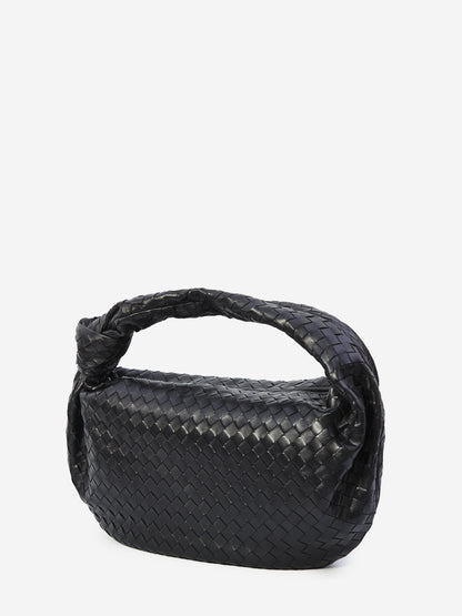 BOTTEGA VENETA OS medium jodfie bag in black