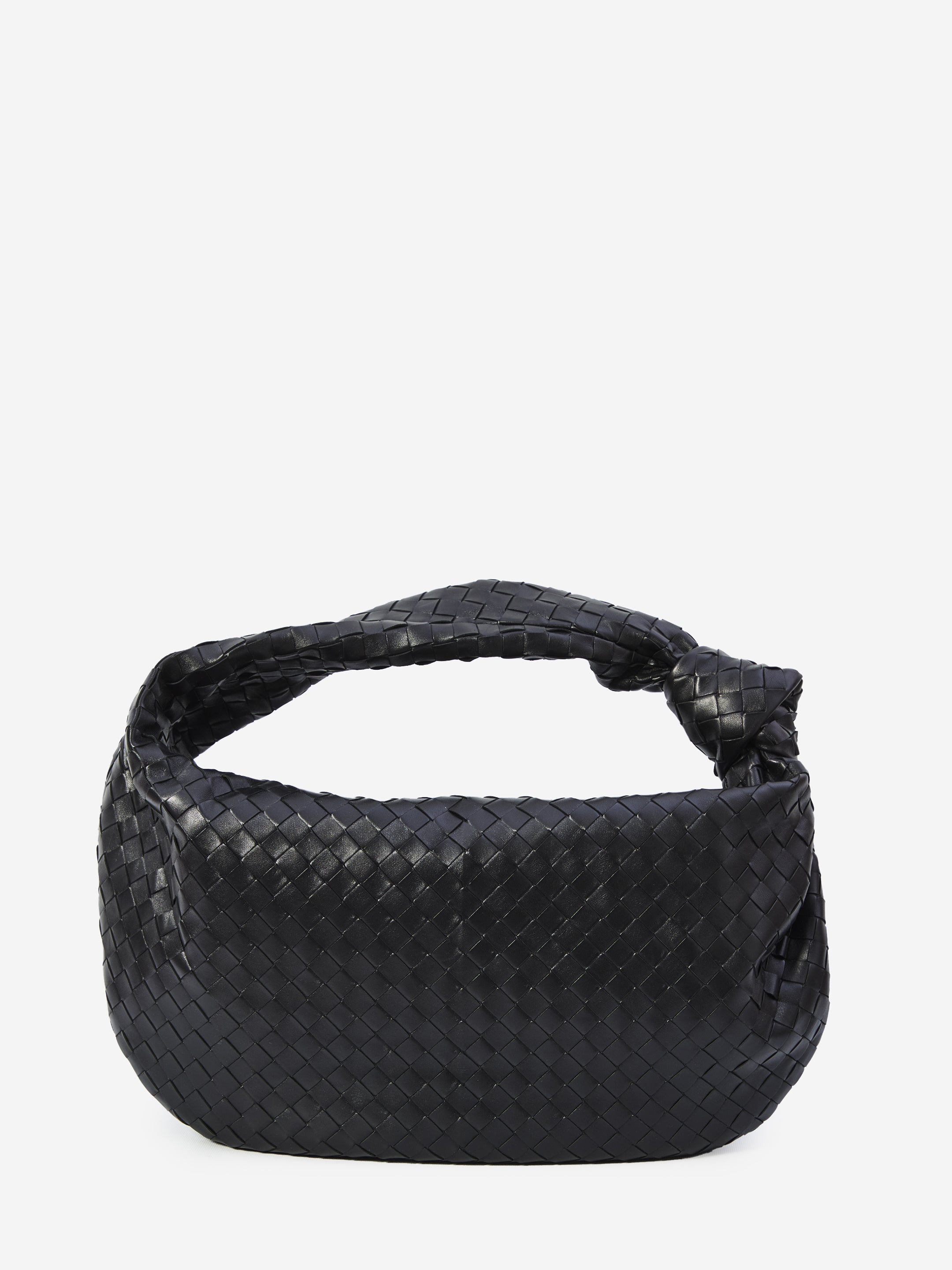 BOTTEGA VENETA OS medium jodfie bag in black