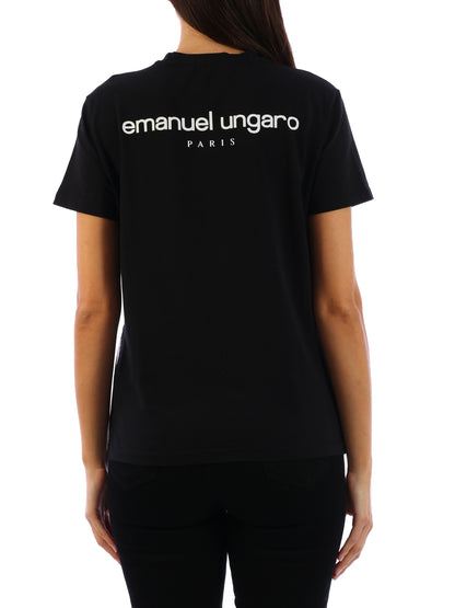 EMANUEL UNGARO 42 black t-shirt 