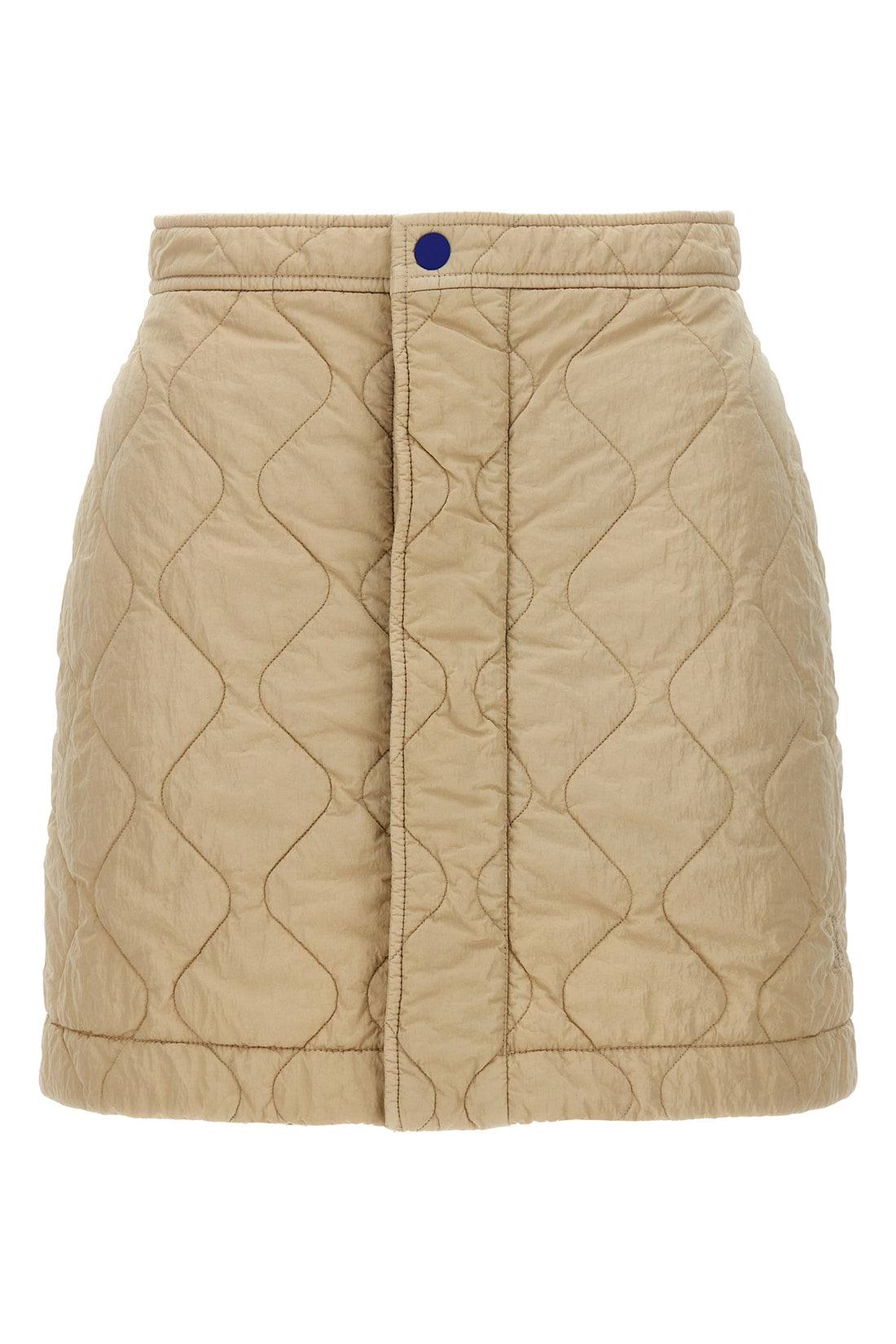 BURBERRY 4 quilted nylon skirt
