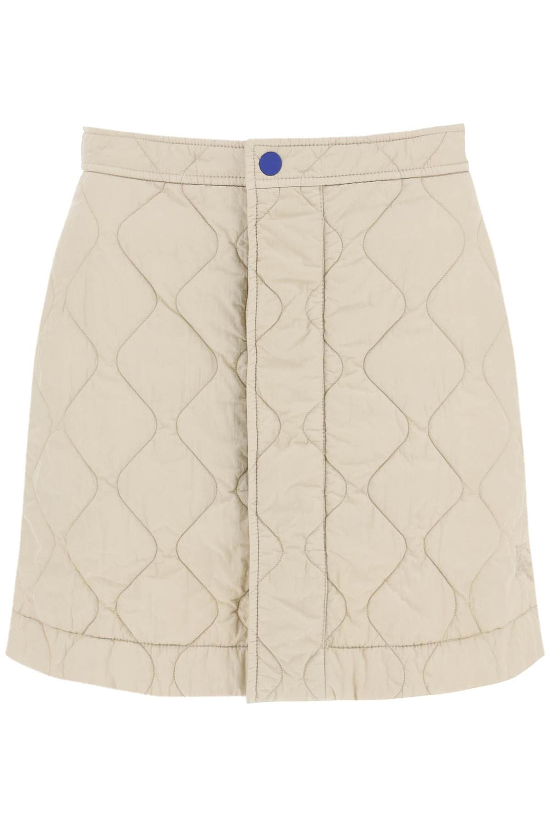 quilted mini skirt