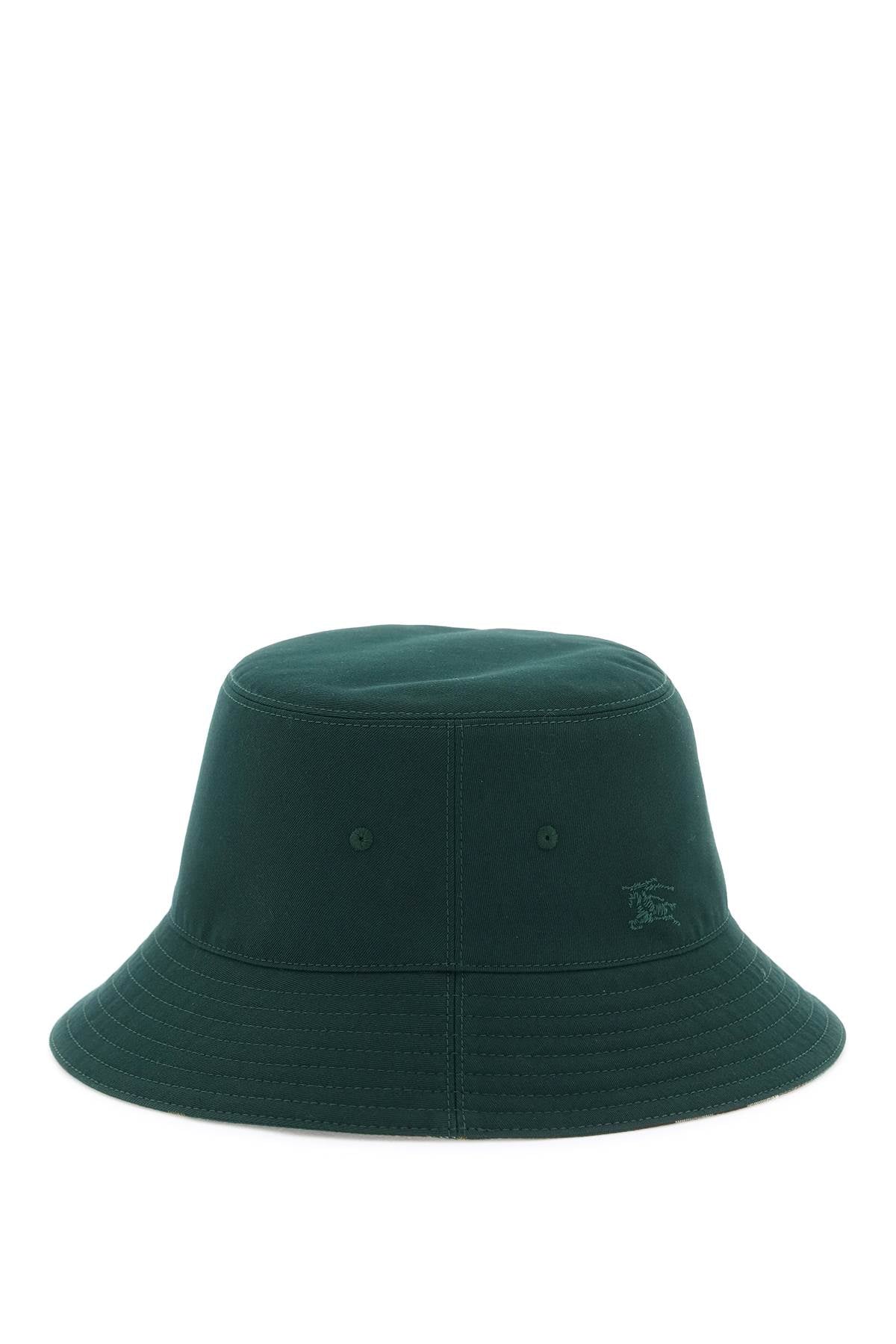 reversible cotton blend bucket hat