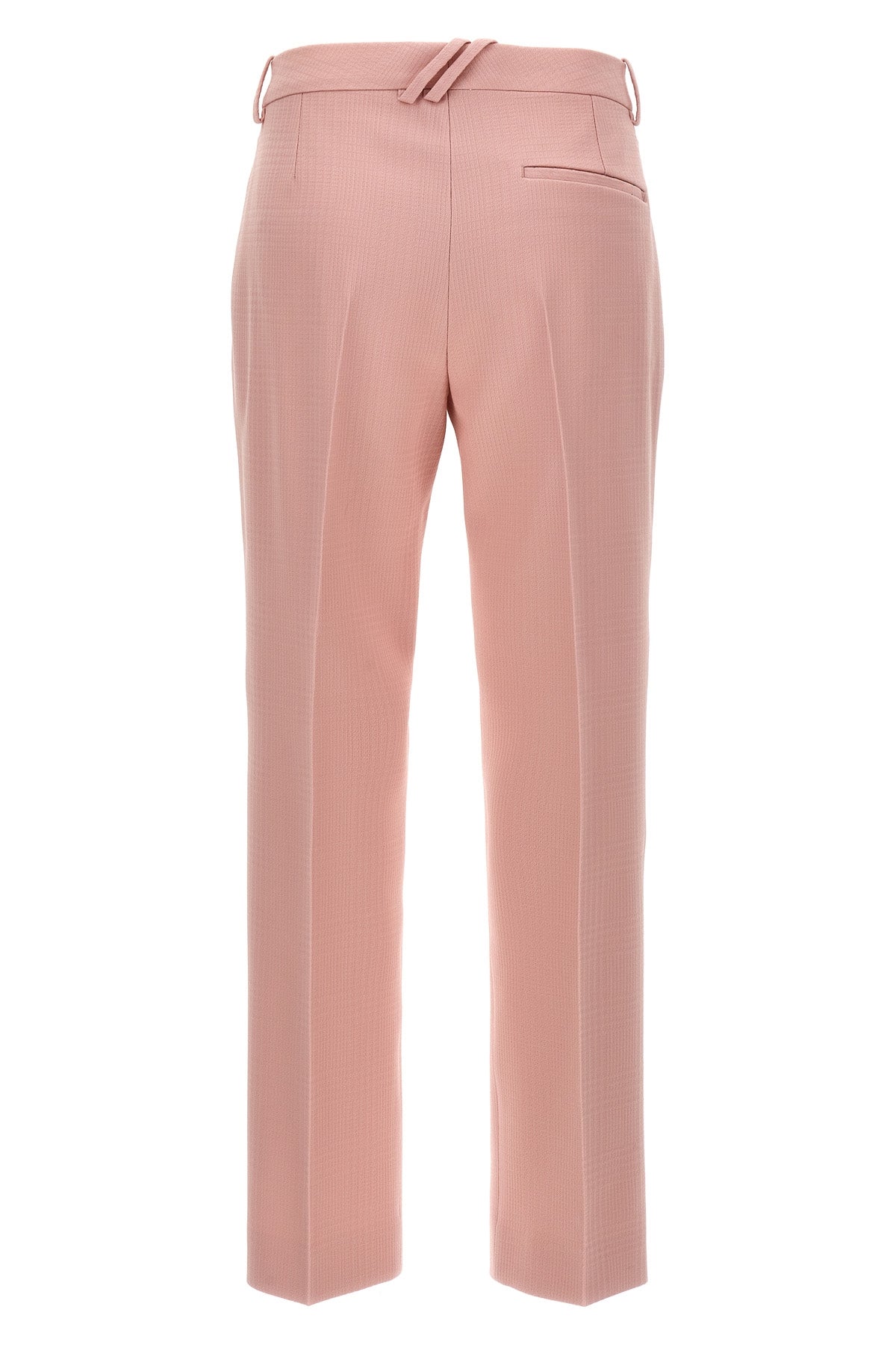 tailored wool trousers