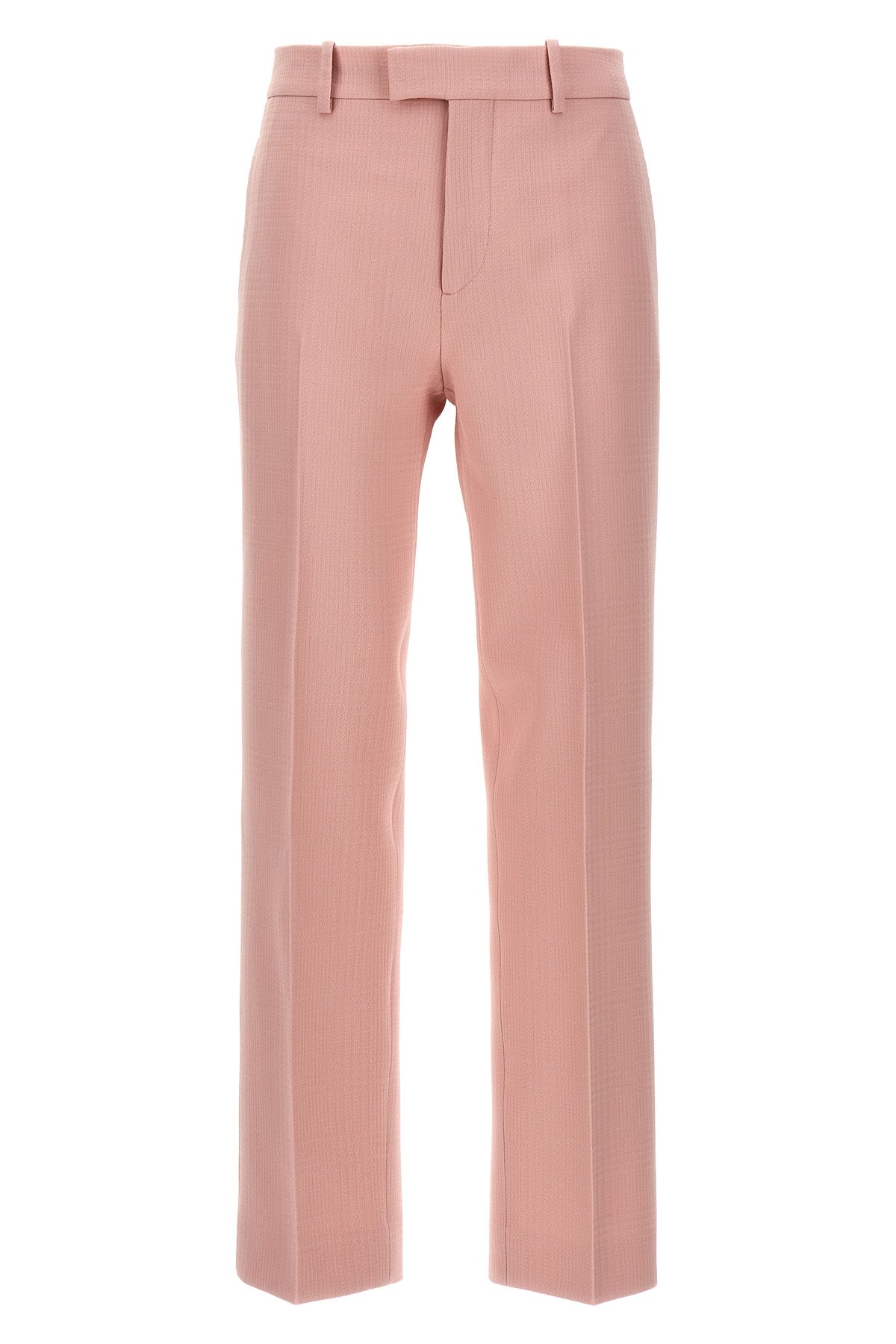 tailored wool trousers