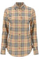 lapwing button-down shirt with vintage check pattern