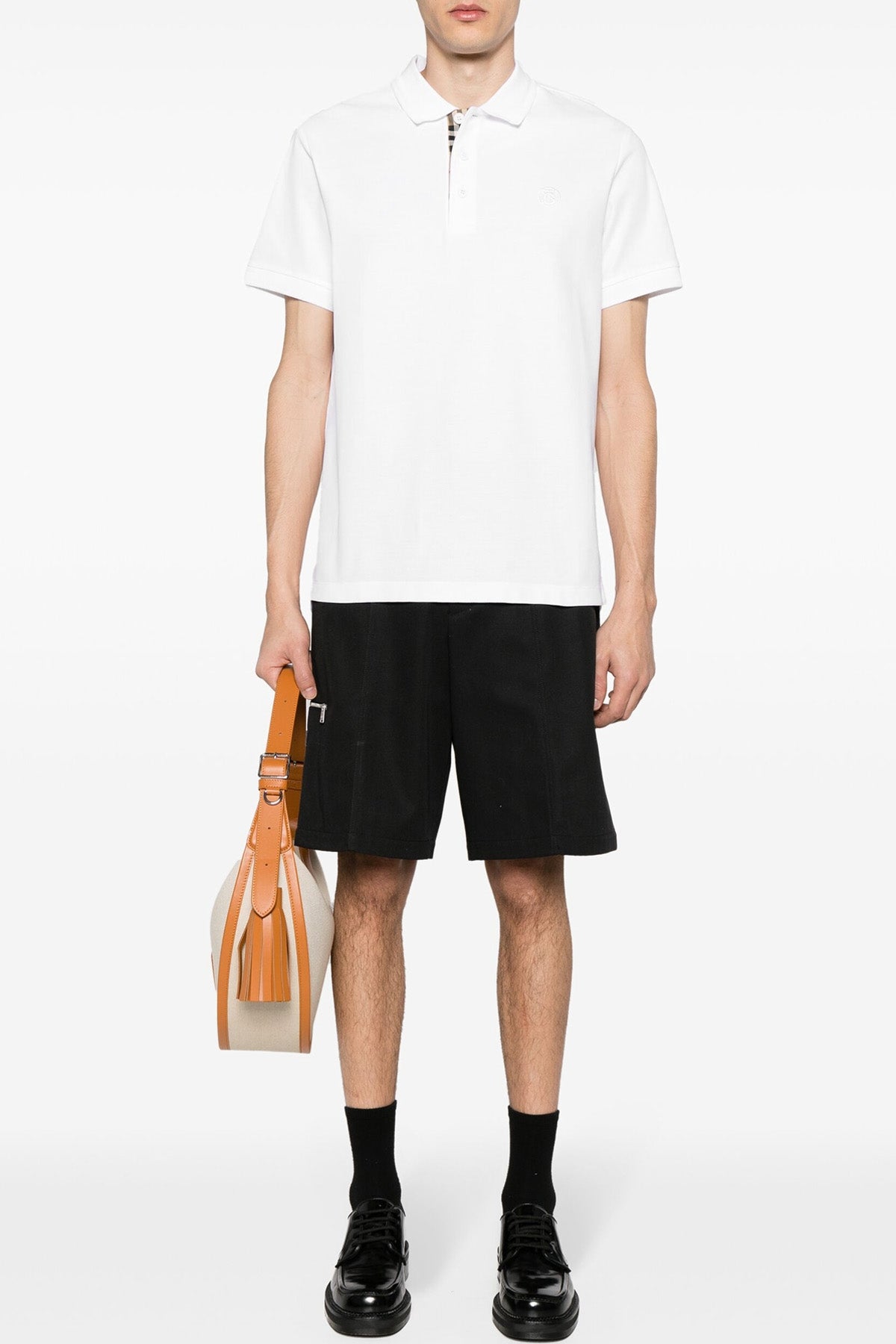 eddie cotton piquet polo shirt