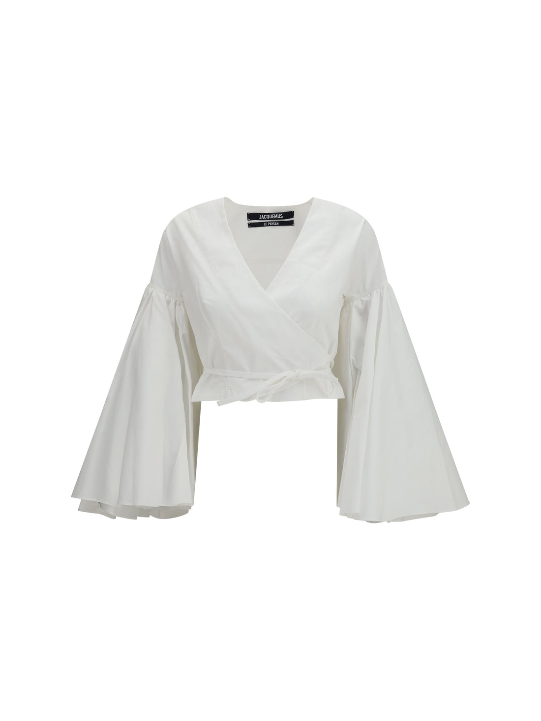 JACQUEMUS 36 paysan wrap top