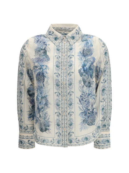 ZIMMERMANN 1 floral-print cotton shirt