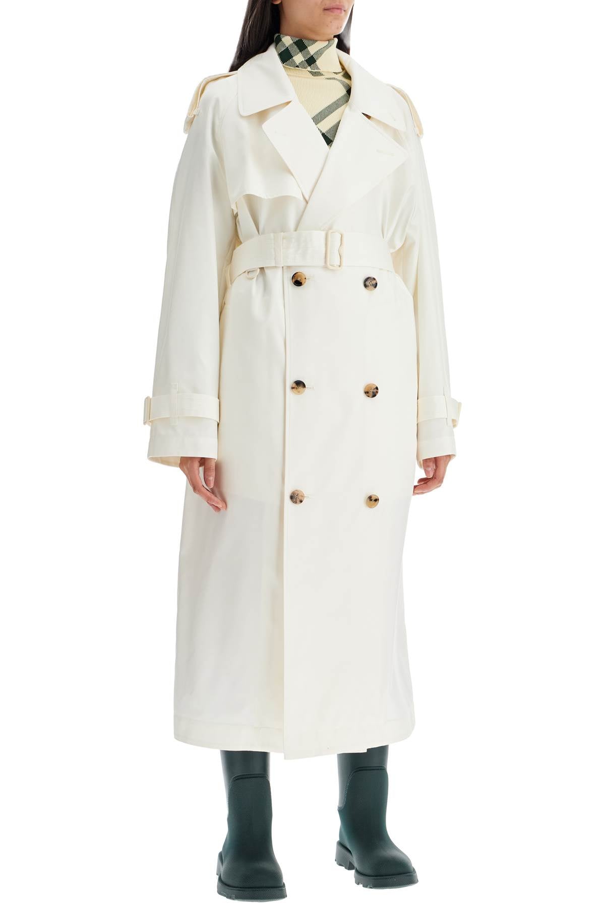 silk trench coat