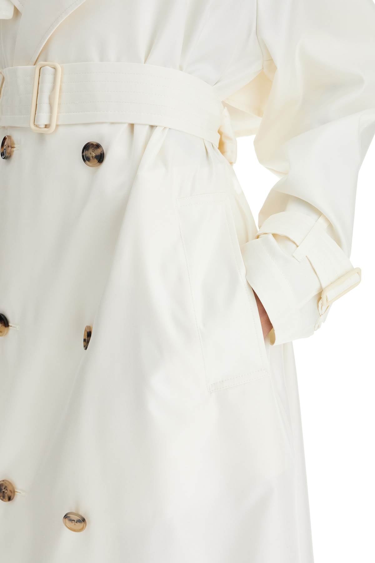 silk trench coat