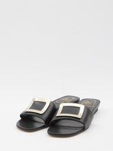 ROGER VIVIER 36 rv leather slides