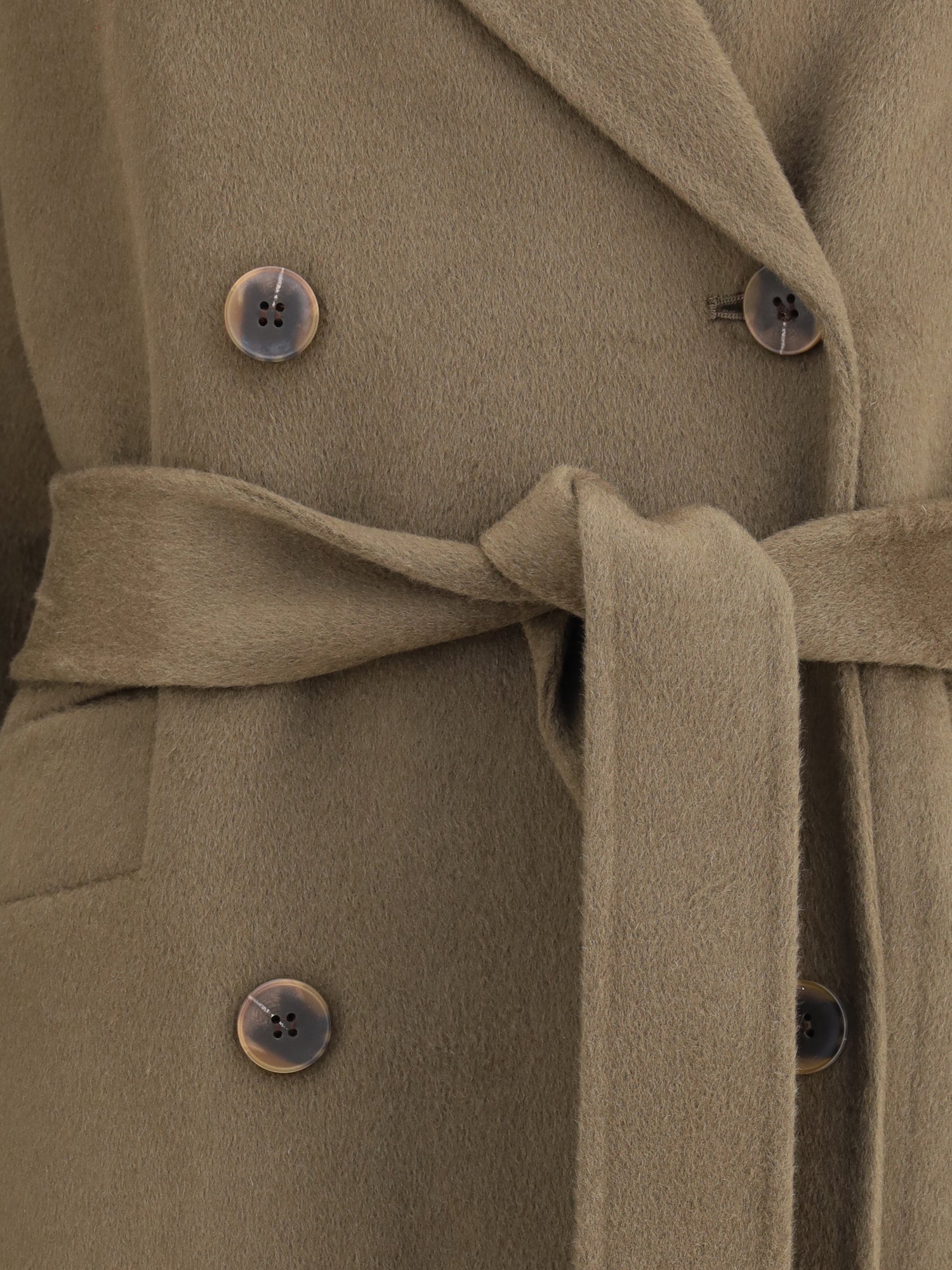 DYNAMIS STUDIO 44 double-breasted long coat