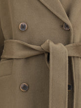 DYNAMIS STUDIO 44 double-breasted long coat