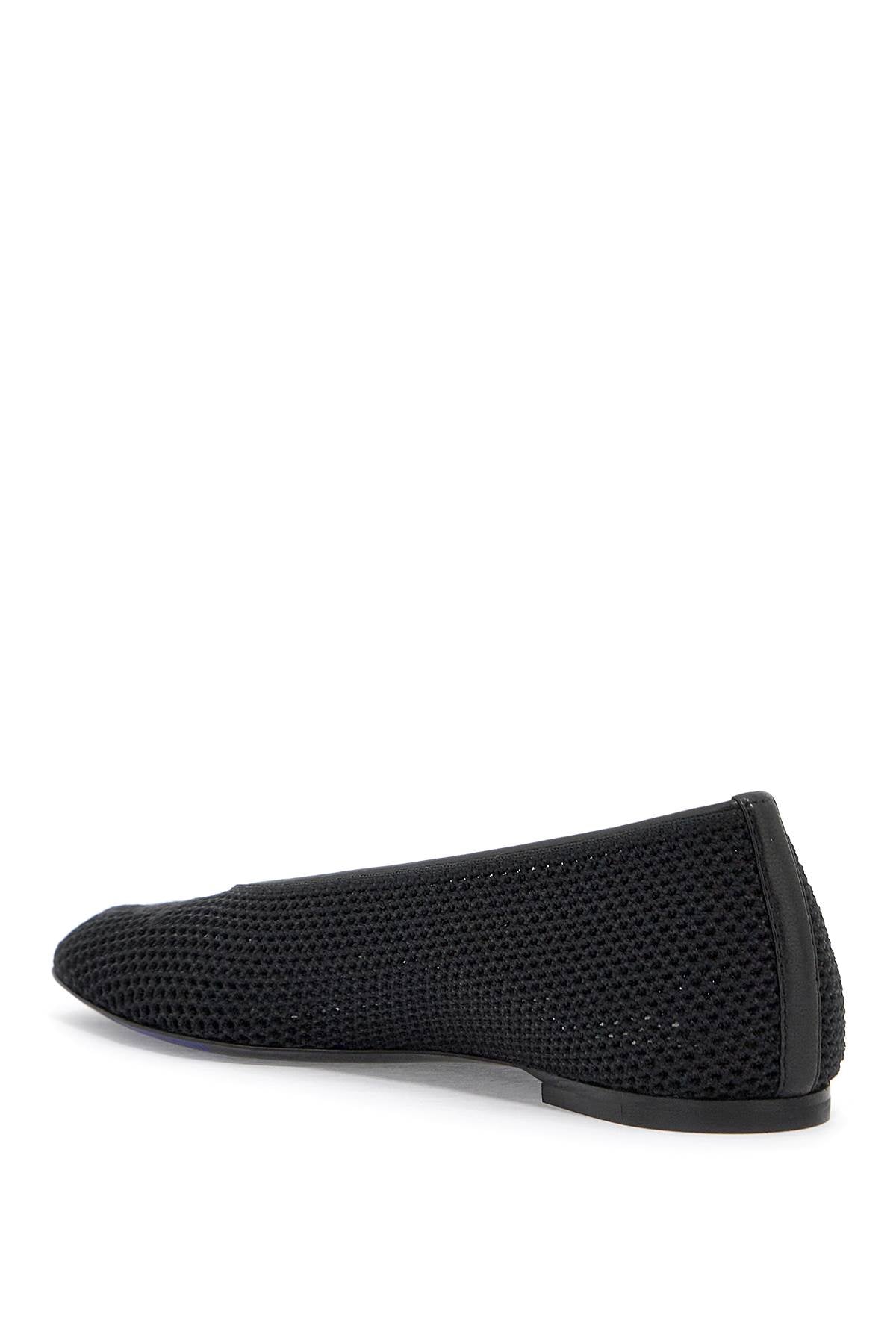 mesh fabric ballet flats for women