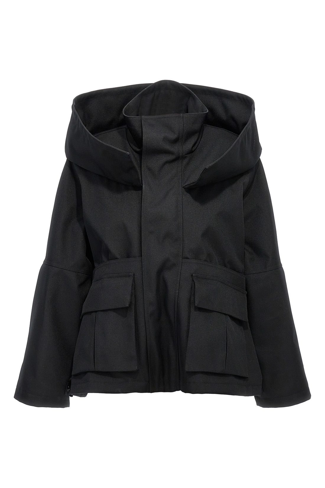BALENCIAGA 36 oversized canvas jacket
