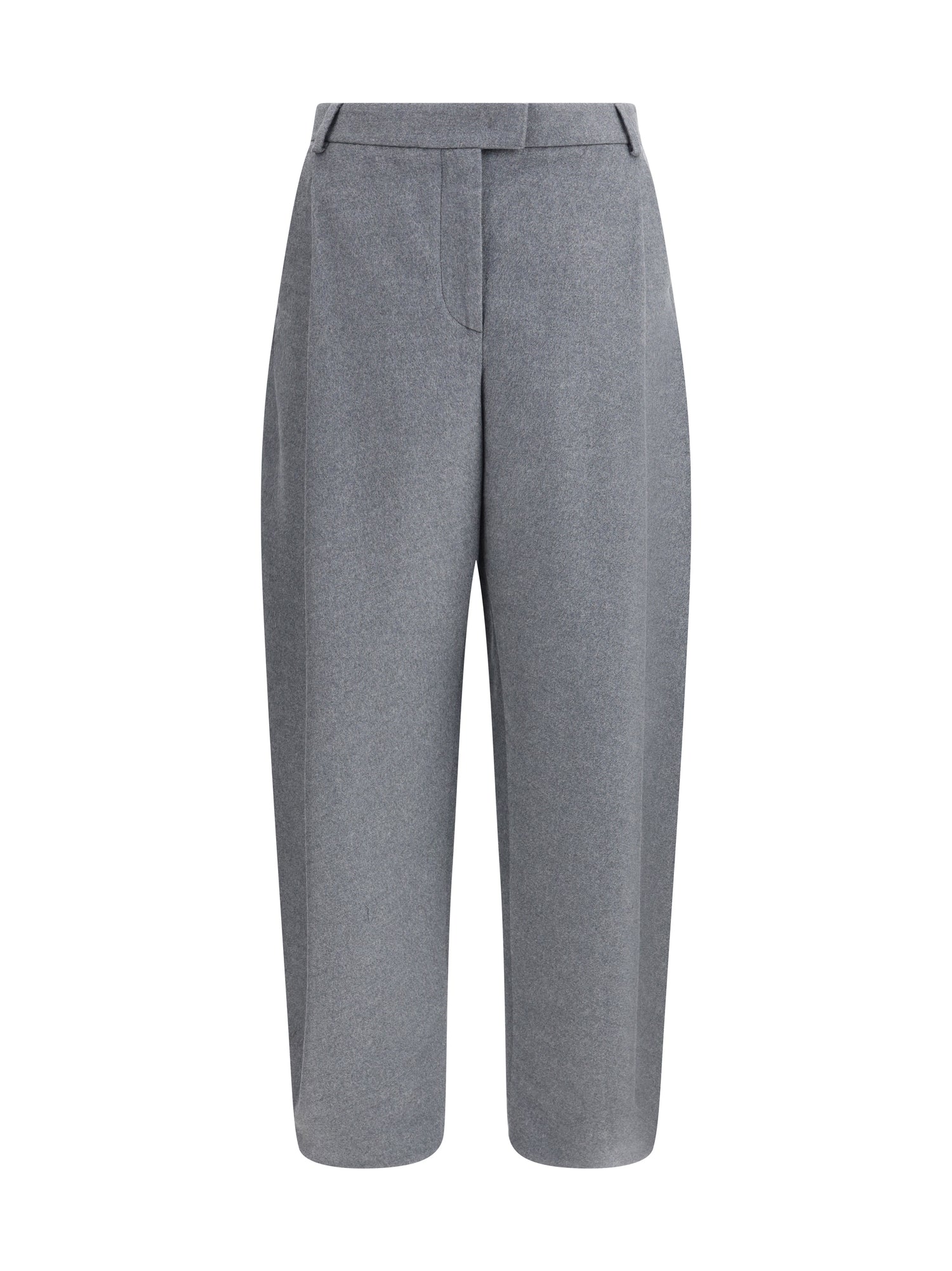 GIORGIO ARMANI 42 silk flannel pants 