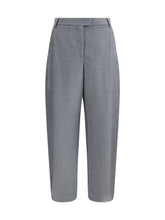 GIORGIO ARMANI 42 silk flannel pants 