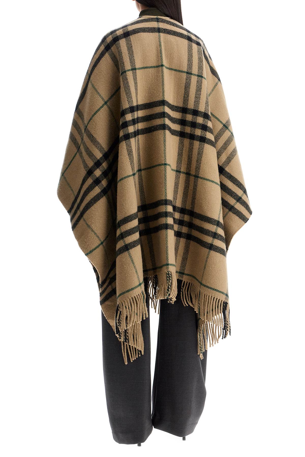 ered cape in wool and cashmere by cate