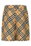 silk poplin bermuda shorts