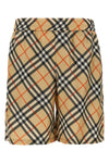 silk poplin bermuda shorts