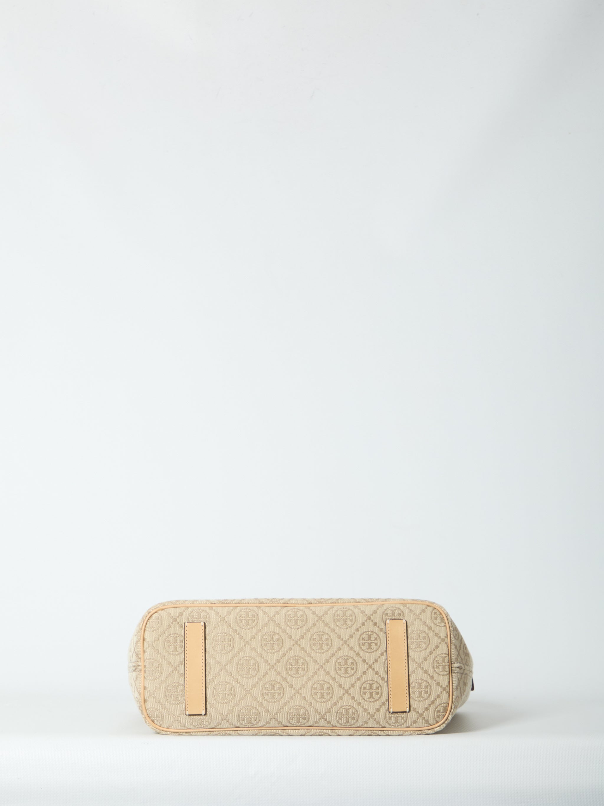 t monogram tote bag small