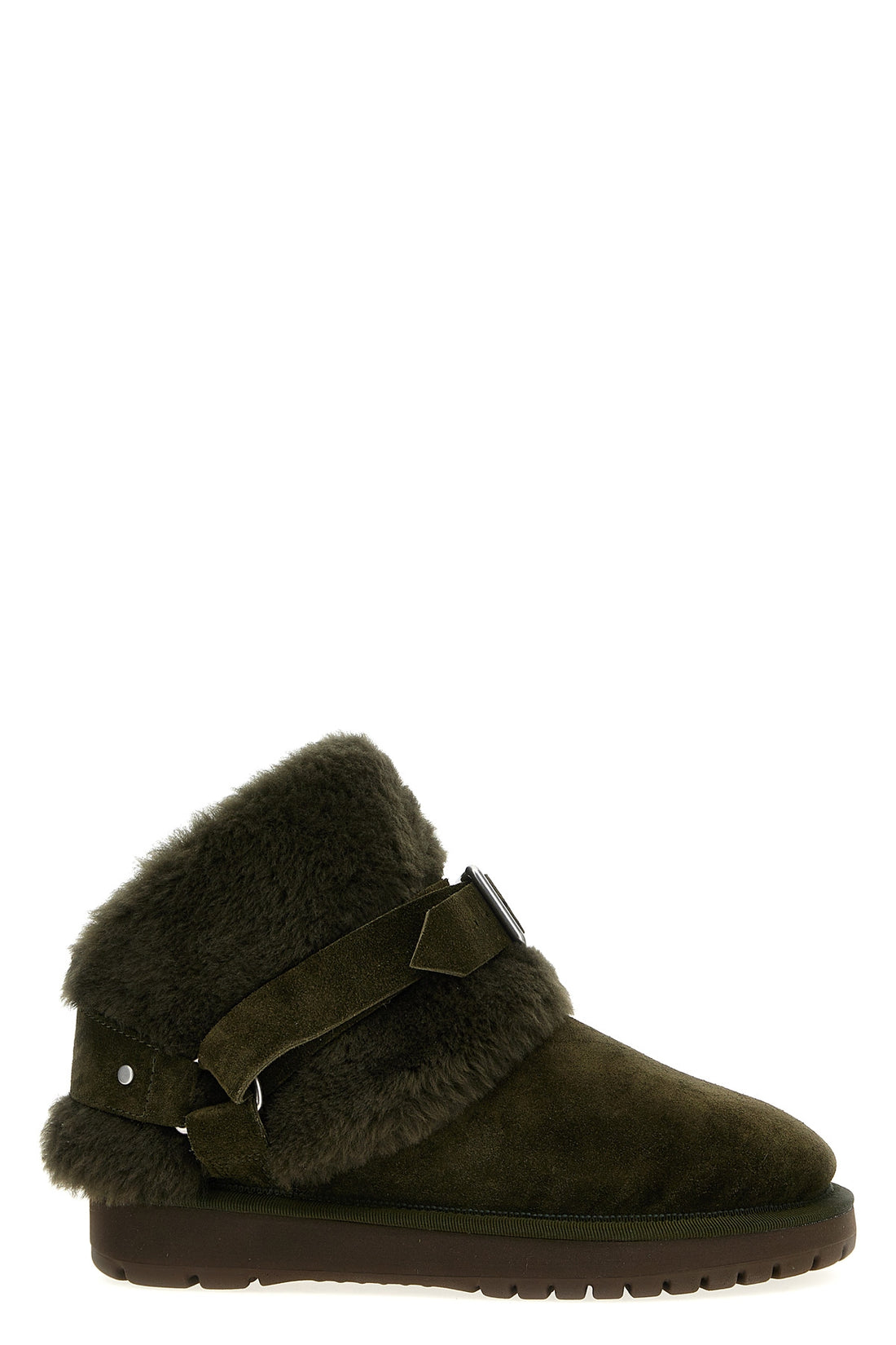 BURBERRY 36 chubby suede ankle boots