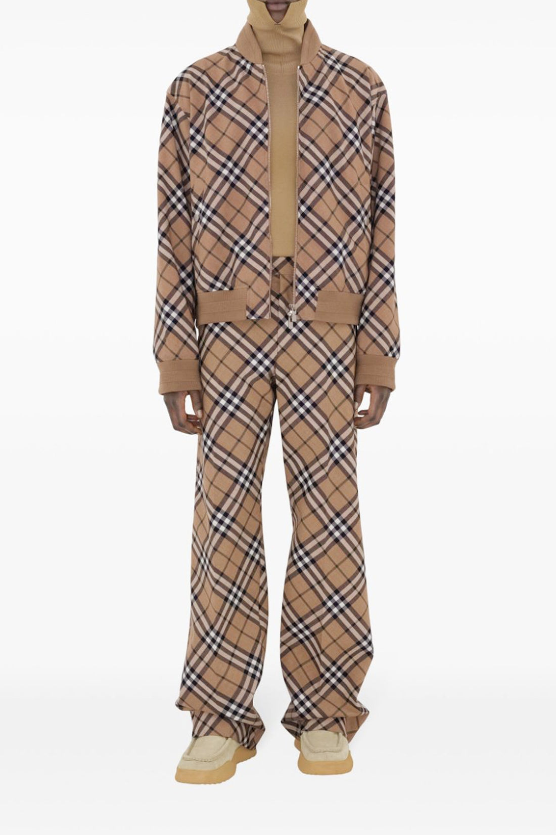 BURBERRY S harrington wool blend jacket