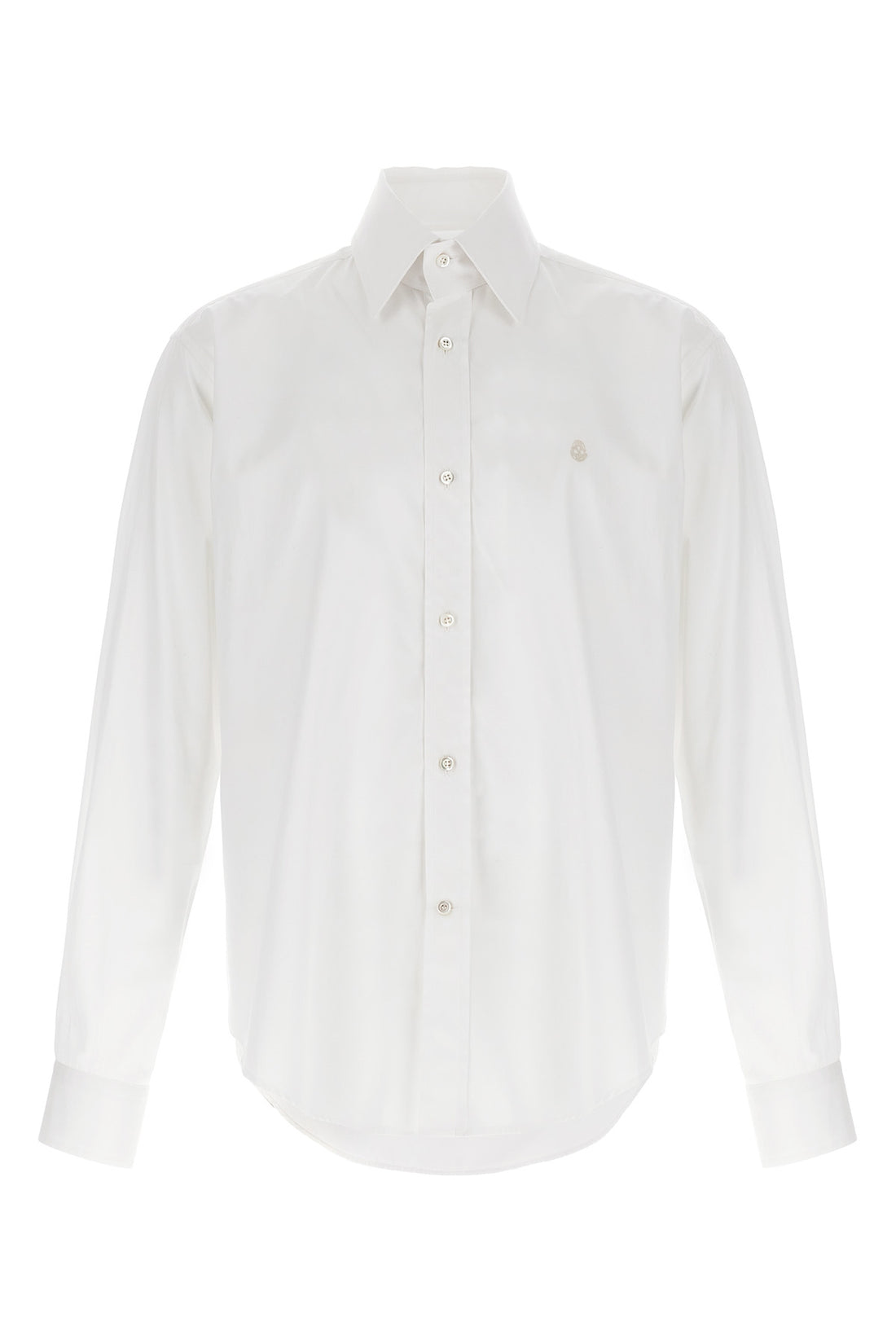 ALEXANDER MCQUEEN 39.5 cm cotton poplin shirt