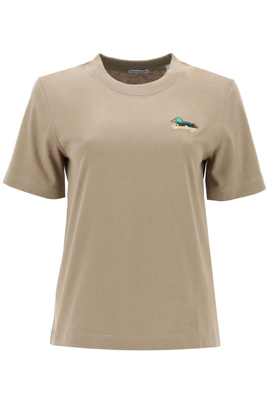 t-shirt with duck detail