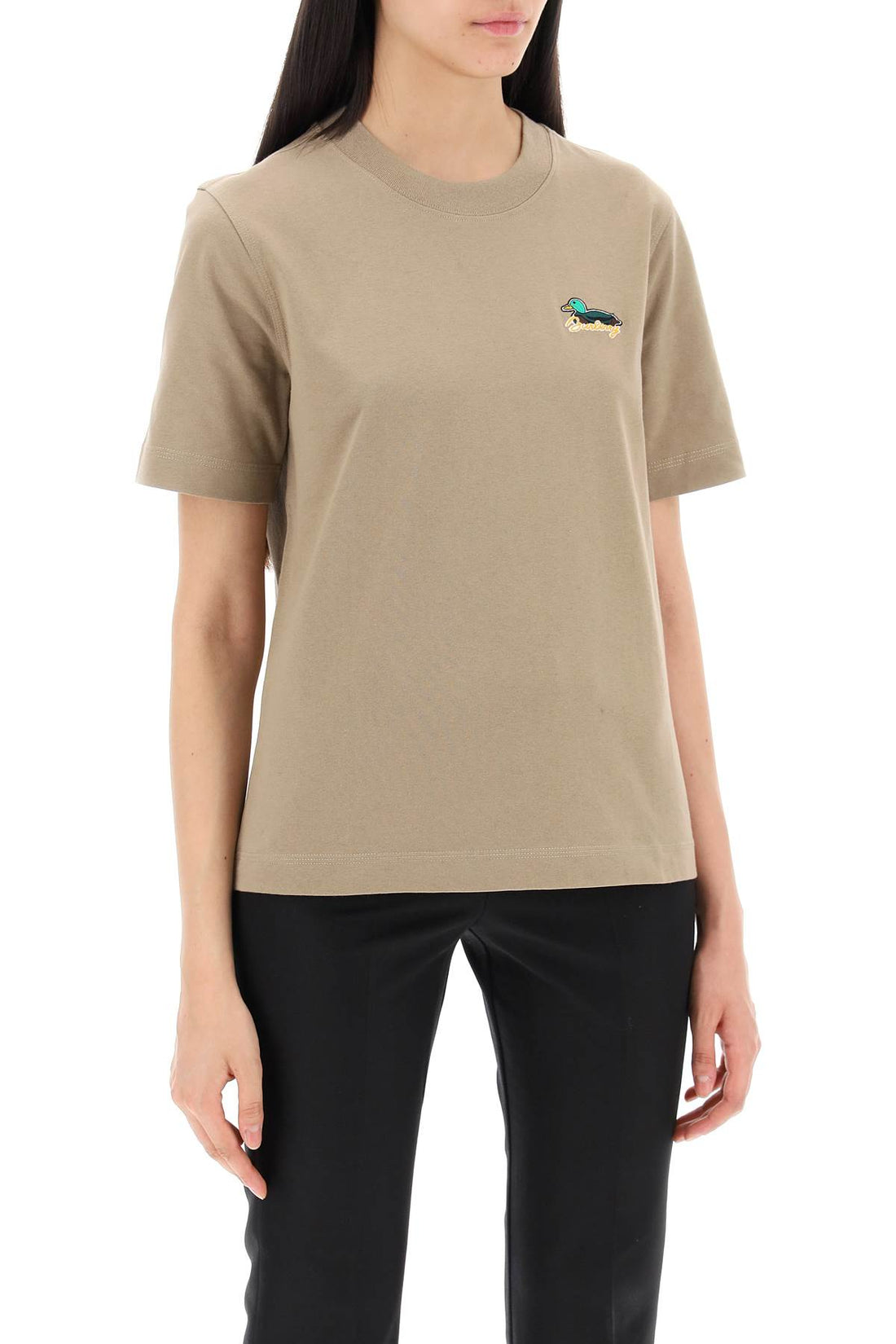 t-shirt with duck detail