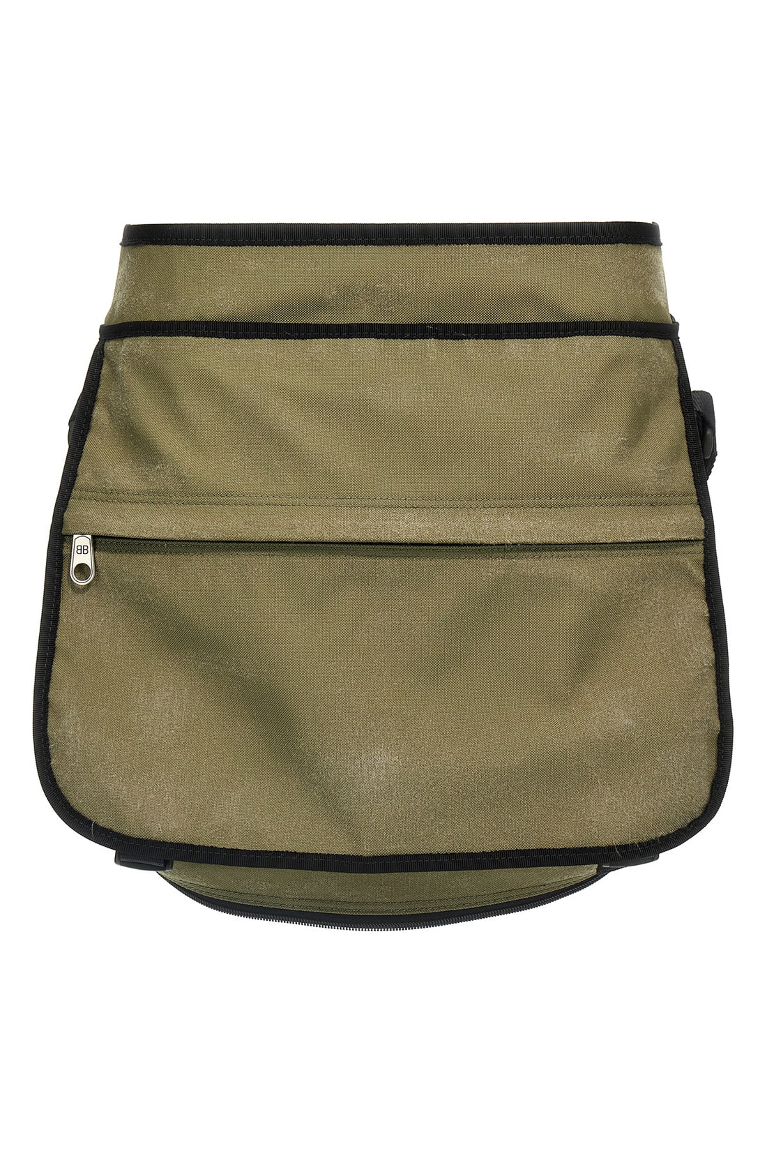 BALENCIAGA M bag mini skirt in nylon canvas style trompe loeil backpack