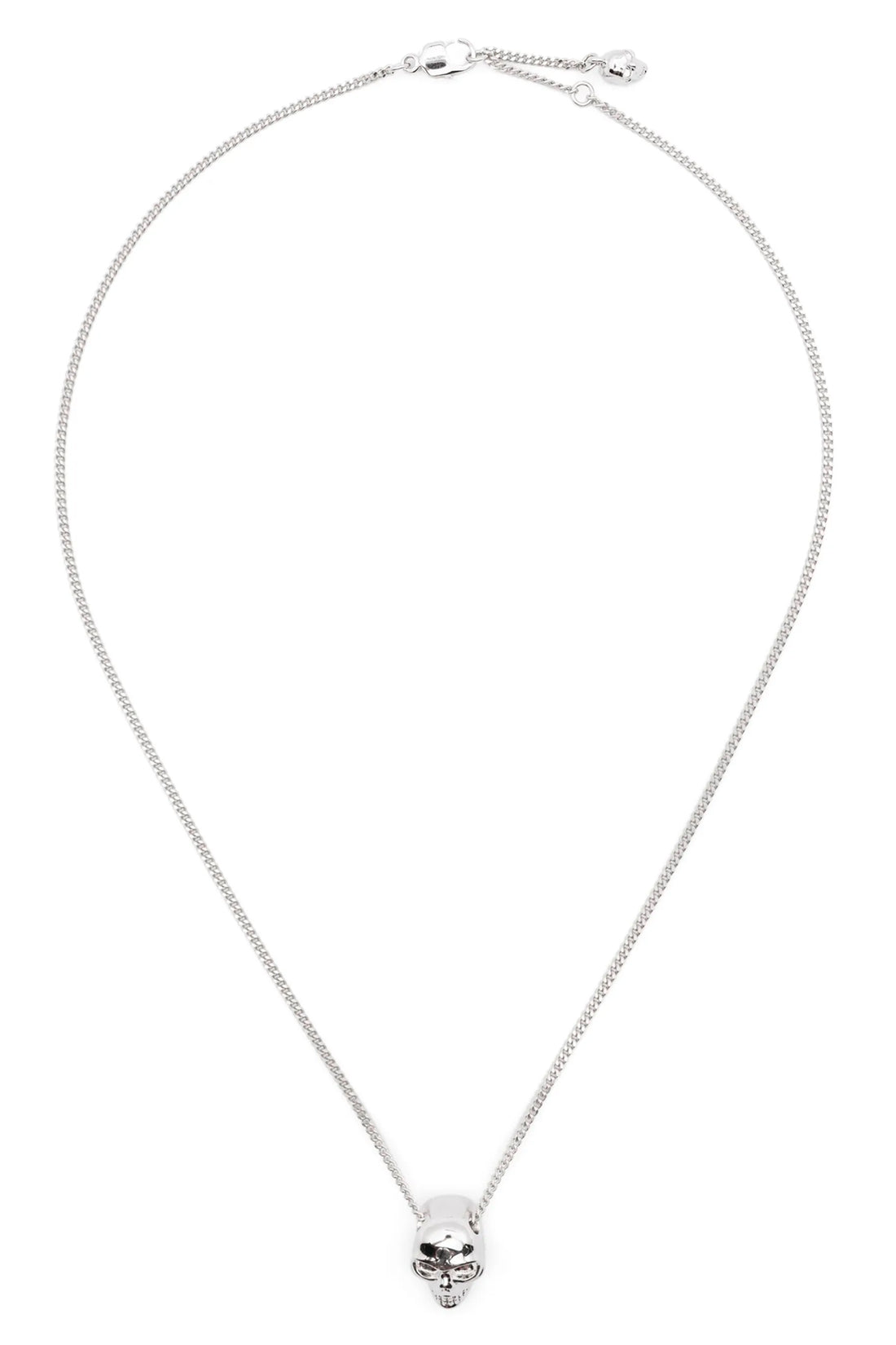 MCQUEEN OS silver necklace