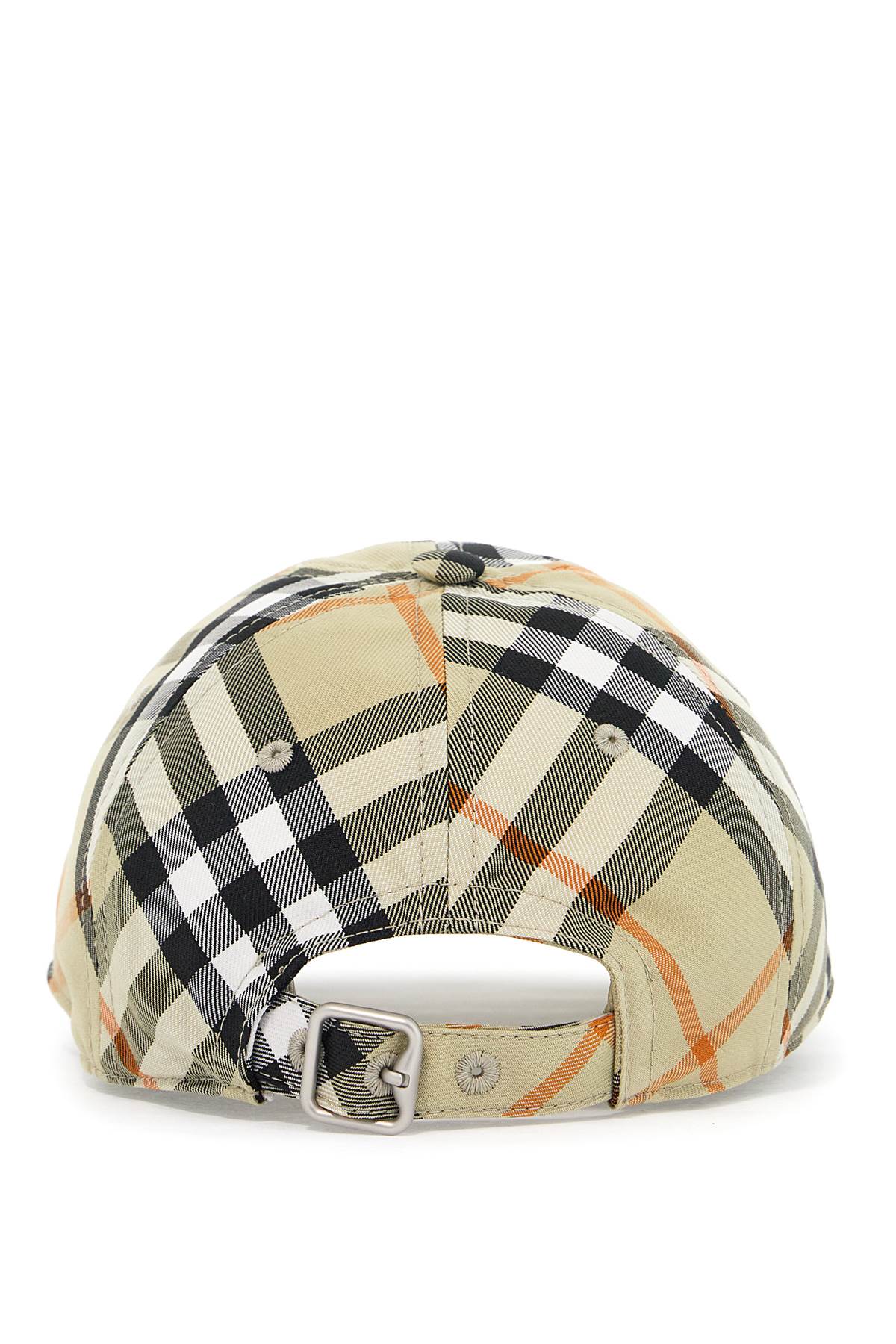 ered

checkered baseball cap