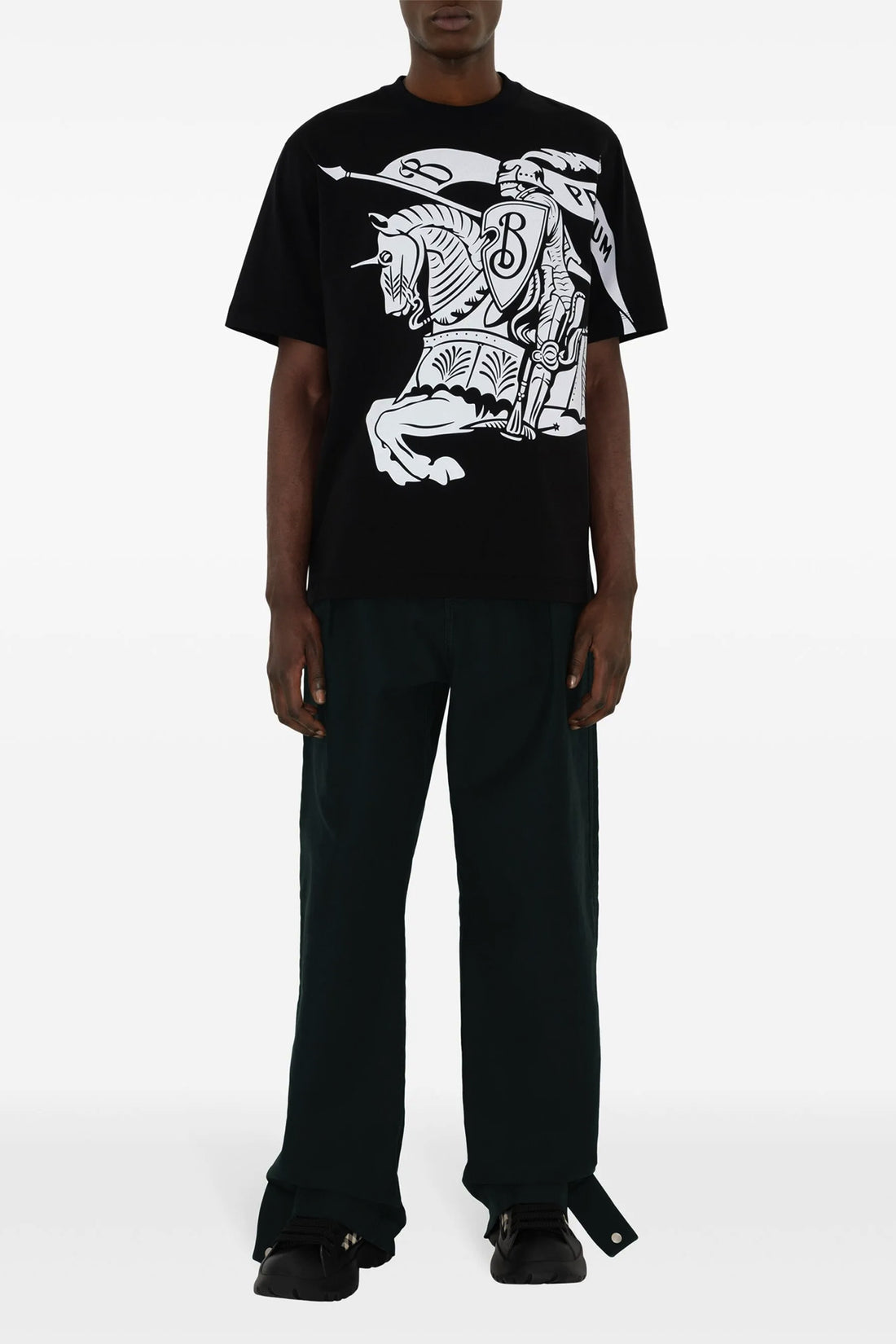 BURBERRY S cotton crew neck t-shirt