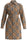 ered wool blend chemisier dress