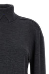 high neck wool sweater