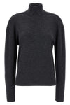 high neck wool sweater