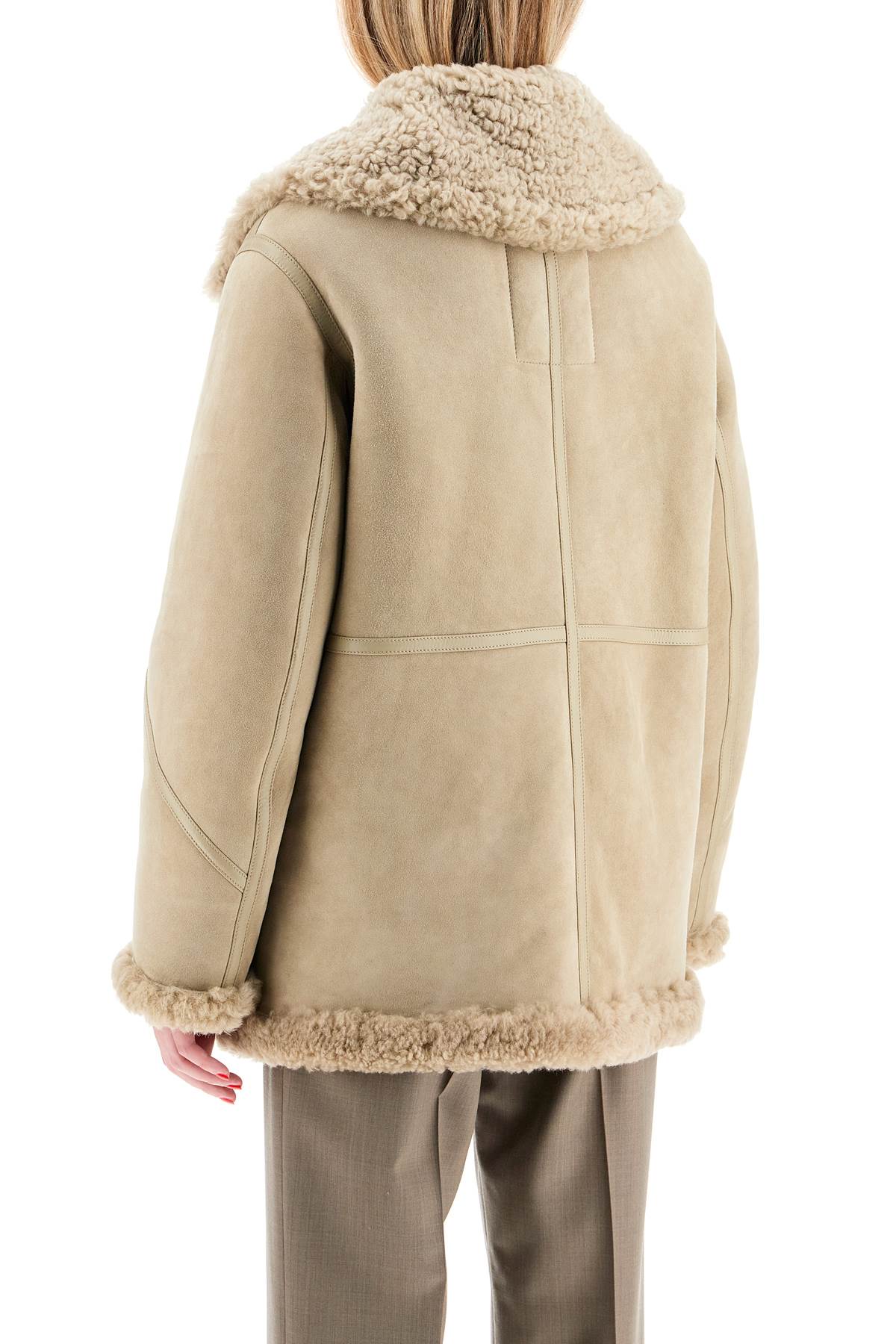 shearling aviator jacket for