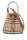 mini bucket bag with tb logo