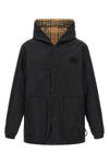 solid color reversible rainford nylon jacket