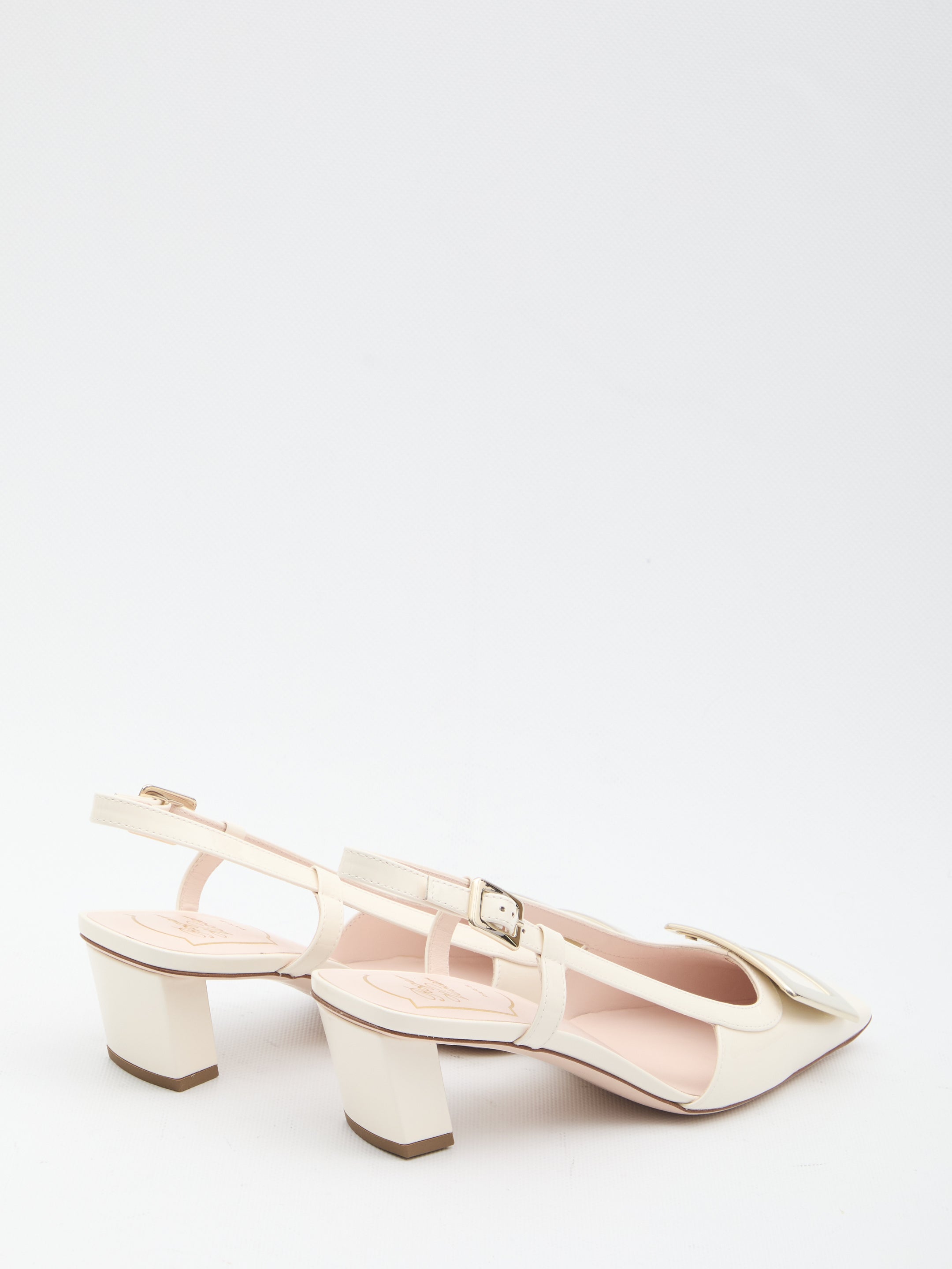 ROGER VIVIER 36 belle vivier slingback pumps 