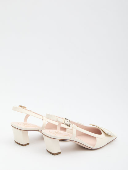 ROGER VIVIER 36 belle vivier slingback pumps 