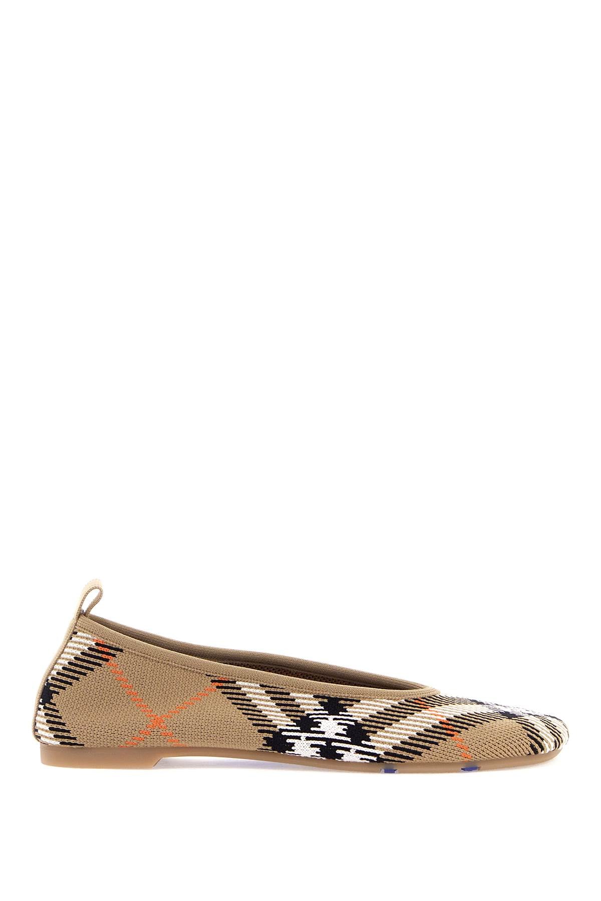 baby checkered ballet flats