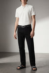 piqué cotton polo shirt