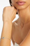 the tory burch miller pavé bracelet redefines everyday elegance through a slim